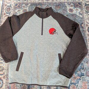 Cleveland Browns Quarter Zip Fleece